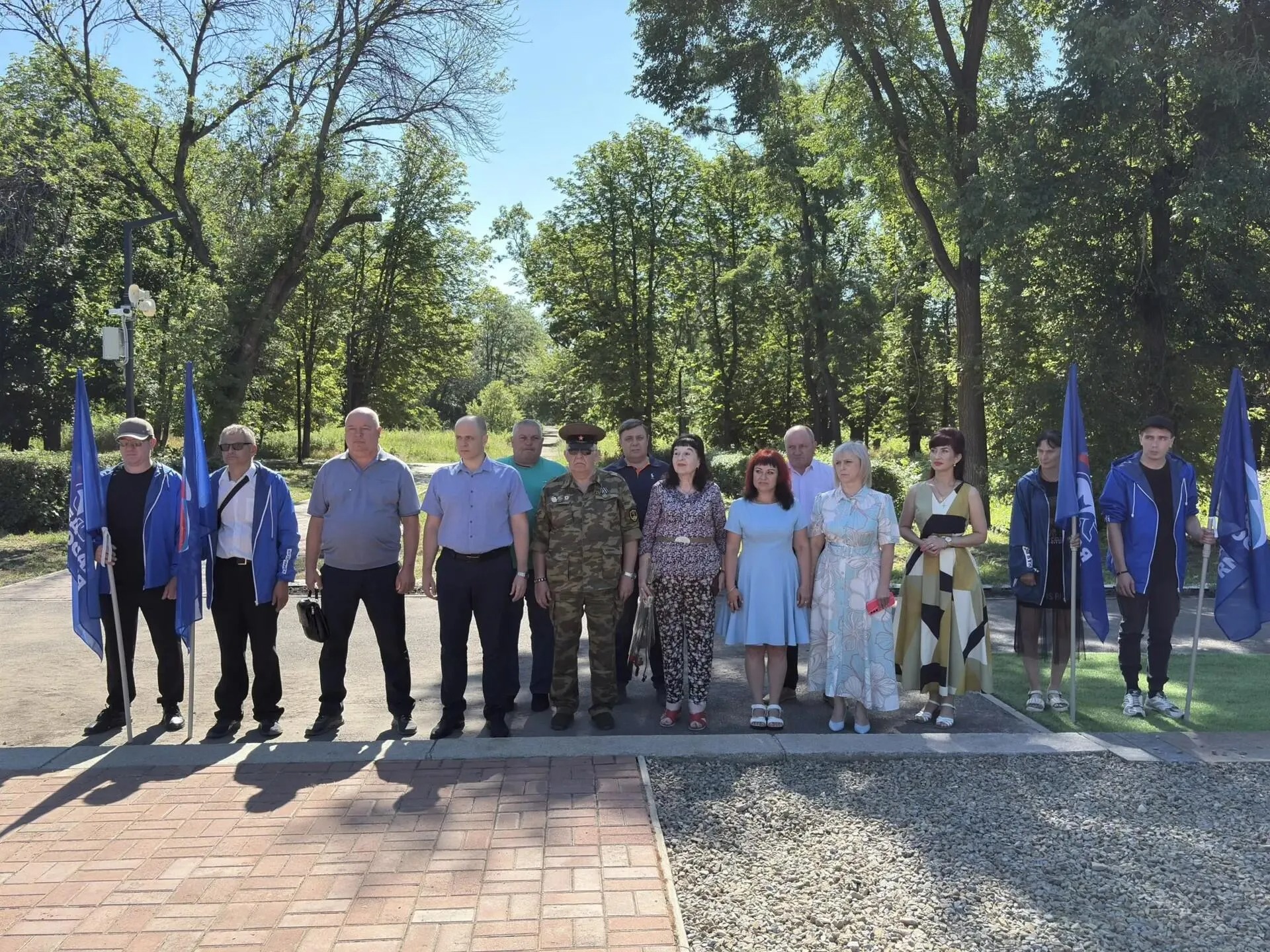 Патриотическая акция «Огонь памяти — эстафета поколений».